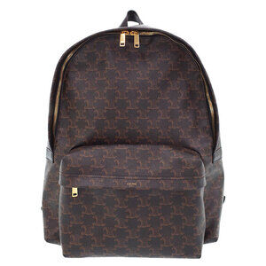 Celine Triomphe Canvas Backpack